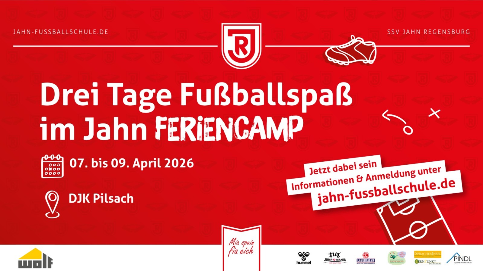 ⚽ Jahn Feriencamp zu Ostern