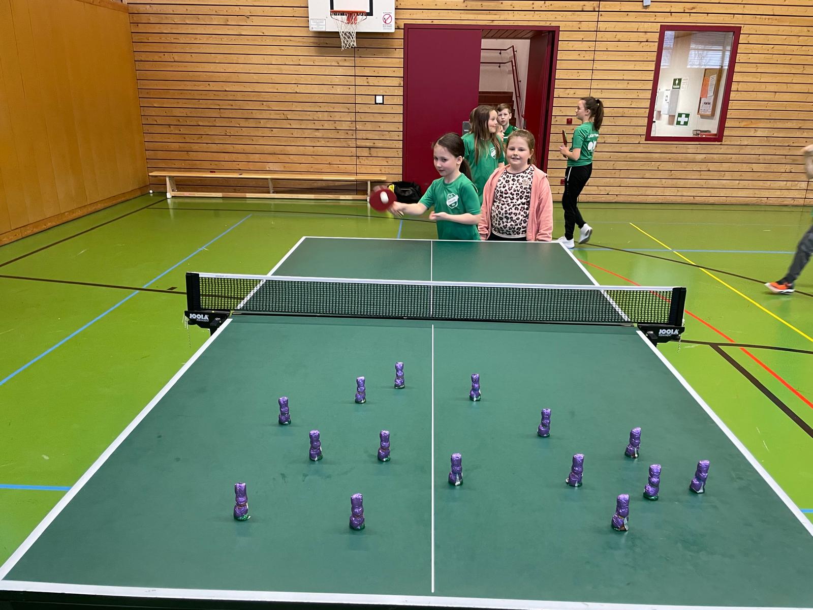 Osterhasen-Schießen begeistert TT-Kids