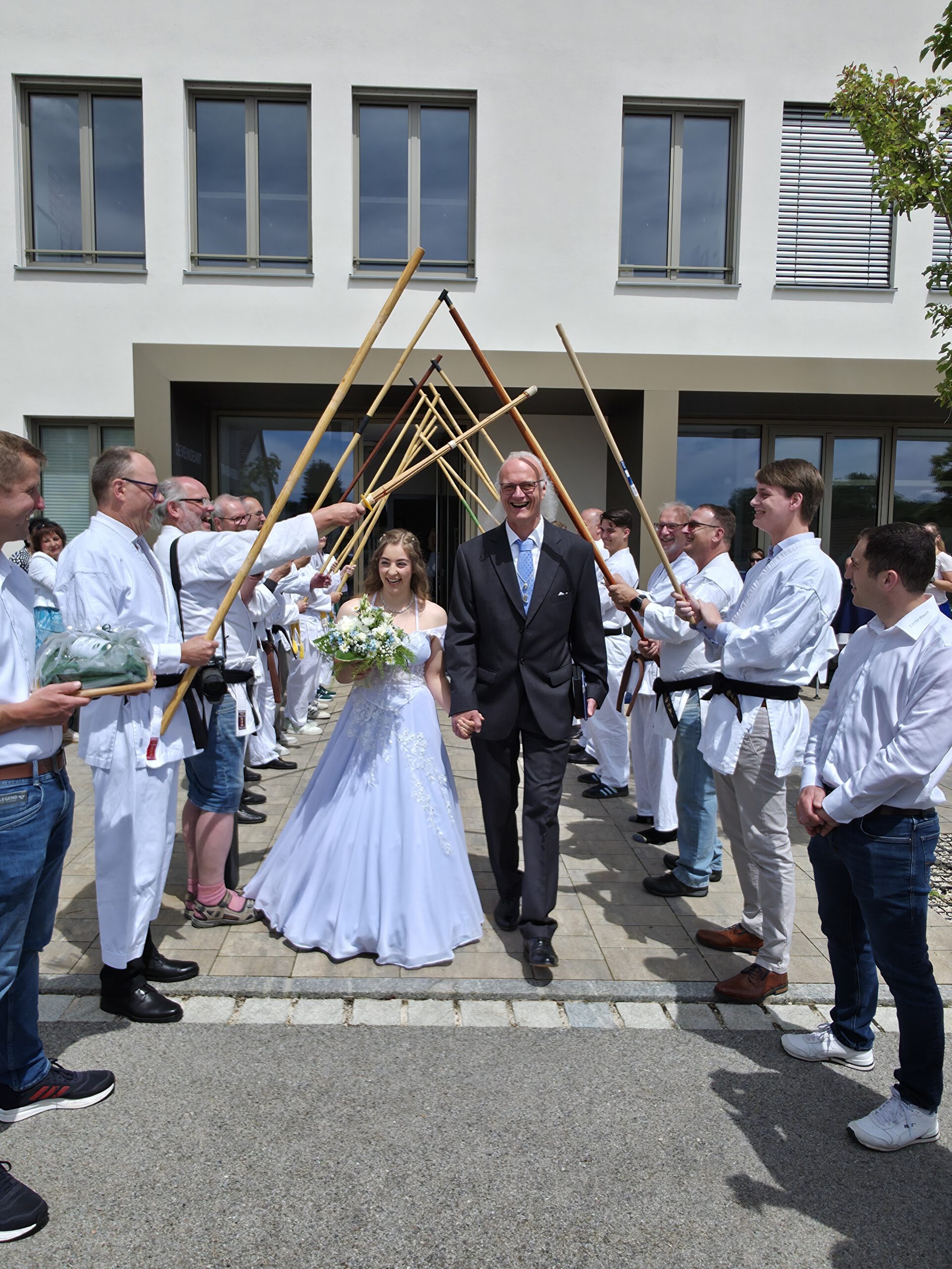 Herzlichen Glückwunsch zur Hochzeit!