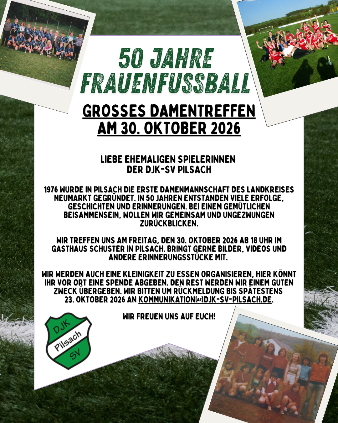 50 Jahre Frauenfussball – Großes Damentreffen