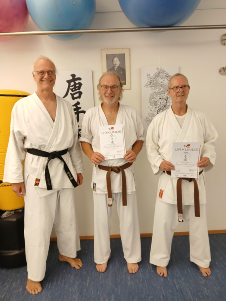 Karate funktioniert auch im Alter!